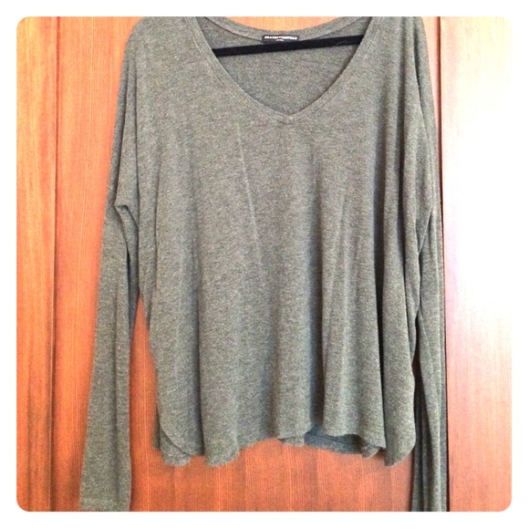 Brandy Melville grey long sleeve