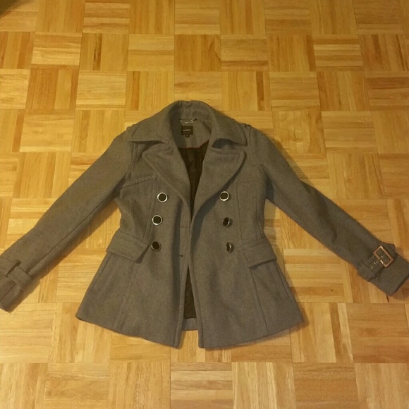 Sale♡Gray Express Military Peacoat♡ - Picture 4 of 4