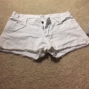 White shorts