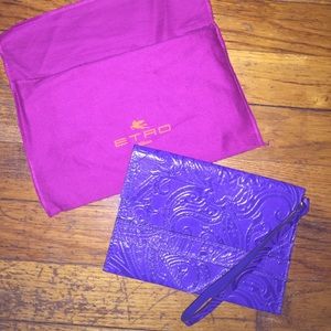 Brand new Etro mini clutch