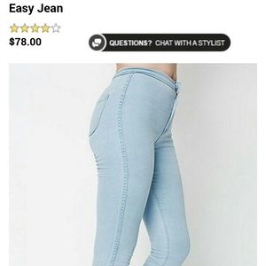 American Apparel Easy Jean