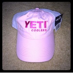 Pink yeti cap for Lauren