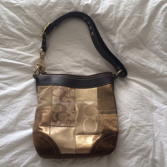 Coach Patchwork Leather Handbag