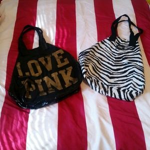 PINK Tote Bags! plus free PINK puppy