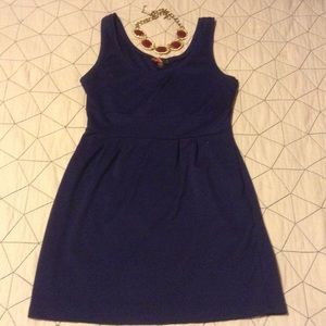 Navy blue forever 21 dress