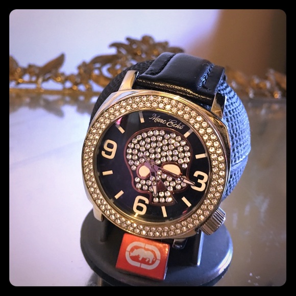marc ecko skull watch