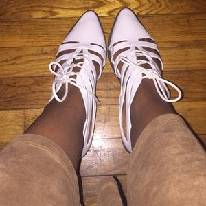 Forever 21 cut out shoes
