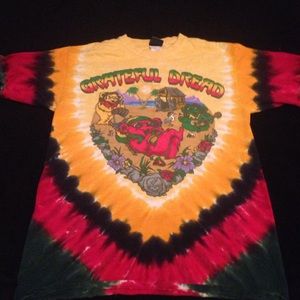 Grateful dread tye-dye tshirt