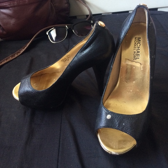 Michael Kors open toe heels