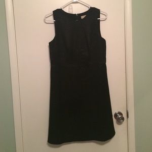 Loft shimmer black dress