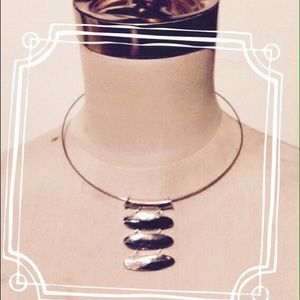 Silver Drop Necklace