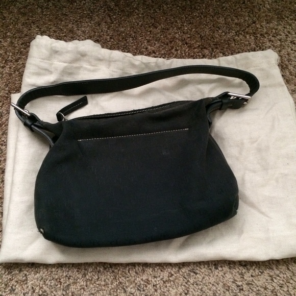 Dooney & Bourke Black Signature Purse - Picture 1 of 1