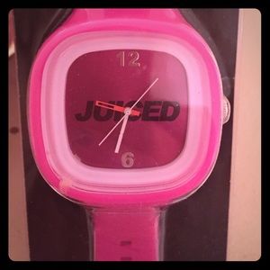 Pink watch
