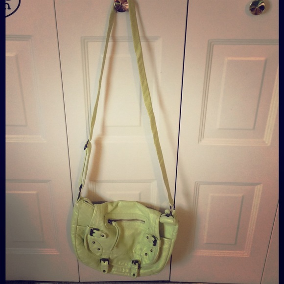 Lime green Cross-body bag