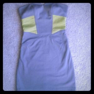BCBGeneration Strapless Dress.