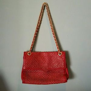 RARE! Rebecca Minkoff small studded quilt bag