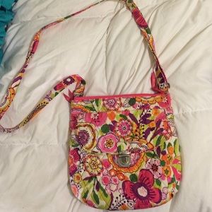 Vera Bradley clementine saddle hipster