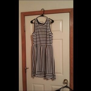 Horizontal Striped Dress (NEVER WORN)