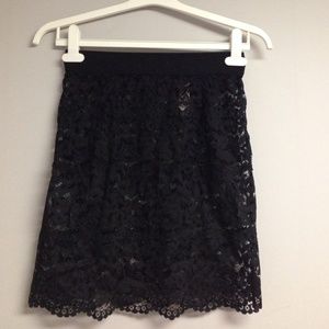 NWT Victoria's Secret sheer lace pencil skirt