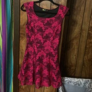 Hot pink cocktail/party dress