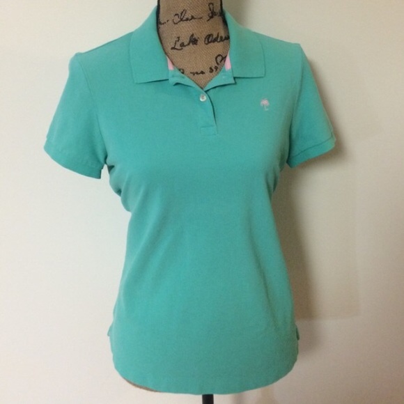 Lilly Pulitzer Sea Foam Green Polo