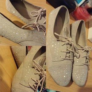 Nude Oxfords