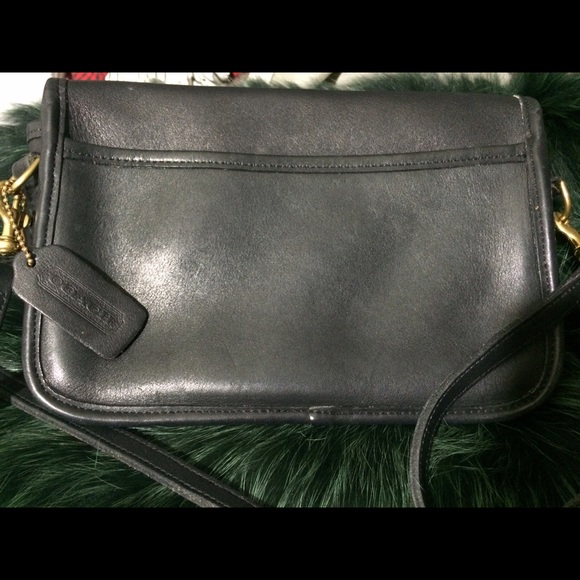 COACH purse! Black leather in perfect condition - Picture 2 of 4