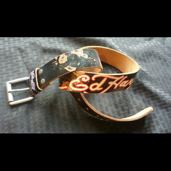 Bright and Beautiful Ed Hardy Belt - Picture 3 of 4