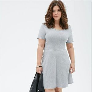 Forever 21 dress heather grey