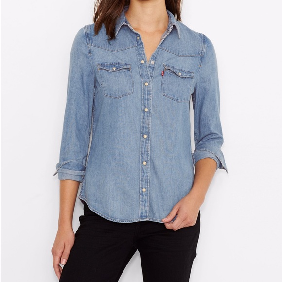 Levi's Western Long Sleeved Shirt OBO