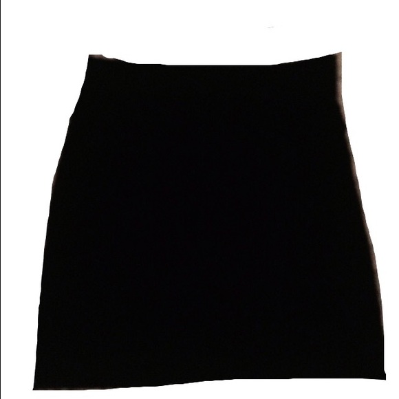 Body Con Skirt Black Nollie