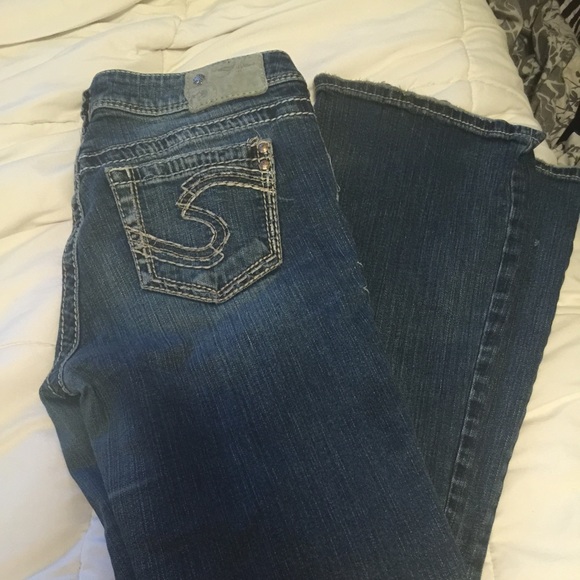 Silver jeans
