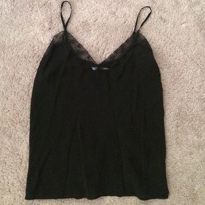 Urban outfitters black lace cami