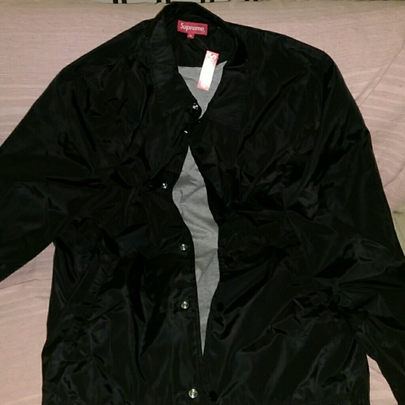 Supreme International coaches jacket Black ss15 Jackets & Coats