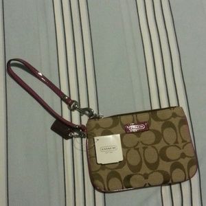Coach wristlet