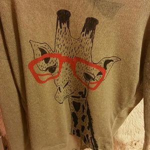 Nerdy Giraffe Sweater