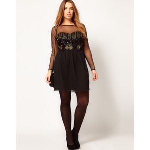 🚫SOLD🚫Sequin dress with sheer sleeves