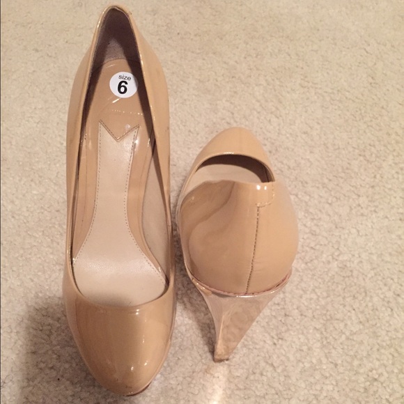 Brian Atwood Leonida nude shoes