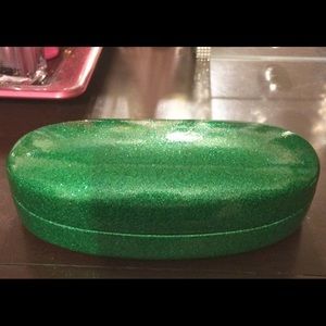 Sparkling sunglasses case