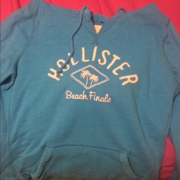 SOLD IN A BUNDLE Hollister Blue Pull-Over Hoodie