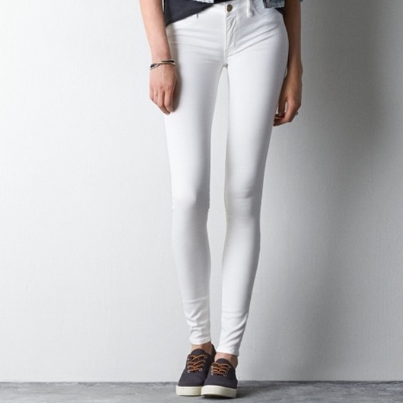 White Jeggings from American Eagle