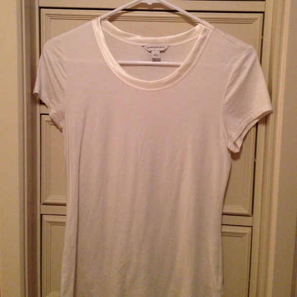 XS Banana Republic cream top