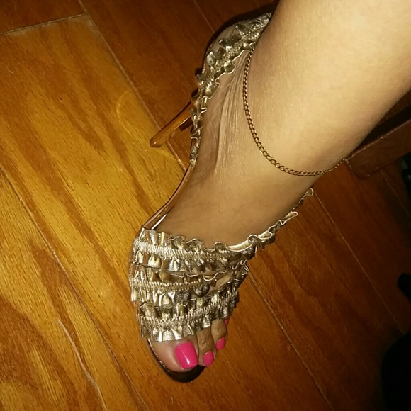 Gold Heels