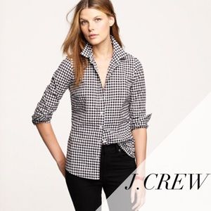 Like New J.Crew Perfect Shirt - Navy