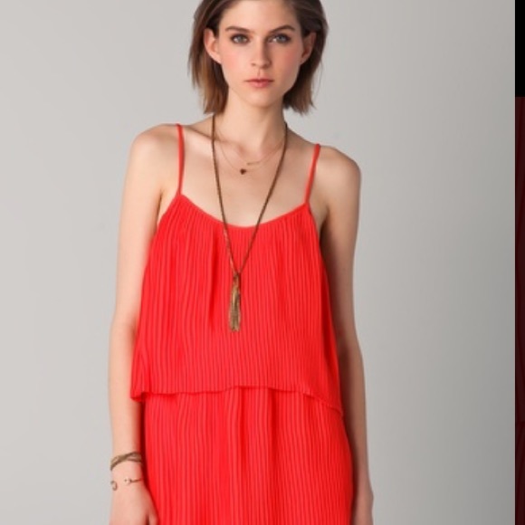 SALE🔛HP | PARKER PLEATED DRESS shift XS SUMMER - Picture 3 of 3