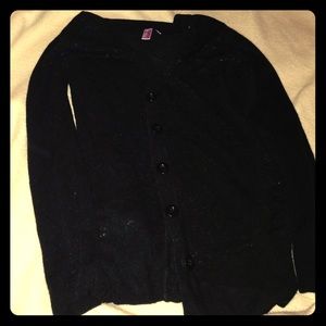 Black cardigan