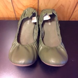 Old Navy Olive Green Flats