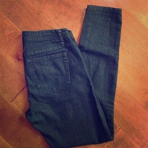 Dark denim skinnies
