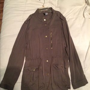 Military green jacket