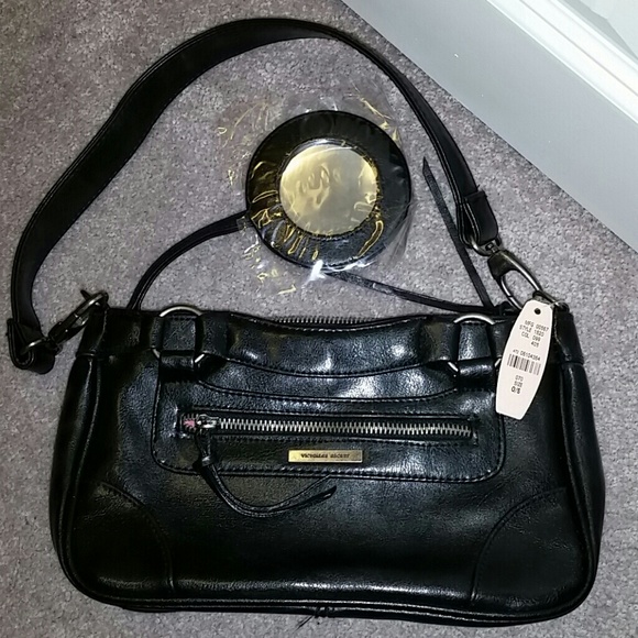 Victorias Secret Black Hand Bag.
